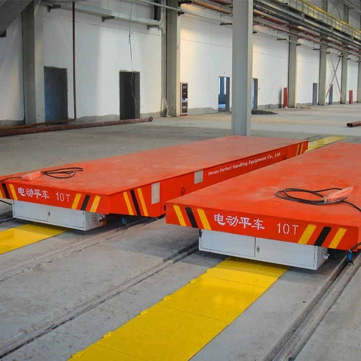 Heavy Duty Transfer Cart For Aluminum Product Transport 80t
