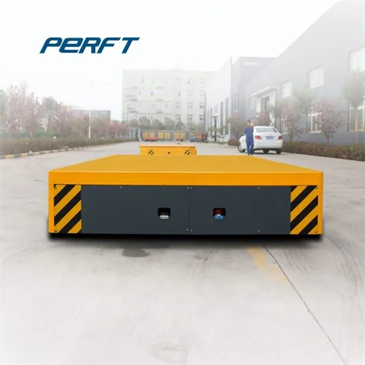 BWP Trackless Transfer Trolleys For Handling Steel Plate