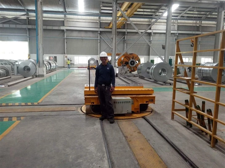 Rail Transfer Car For Industrial Field 100 Tons